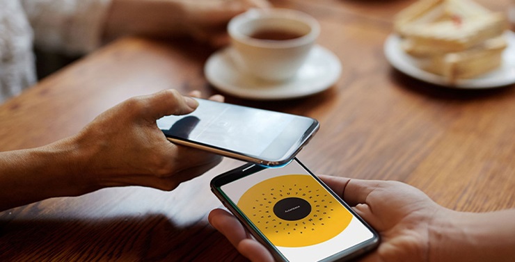 Mobile Payment im Café